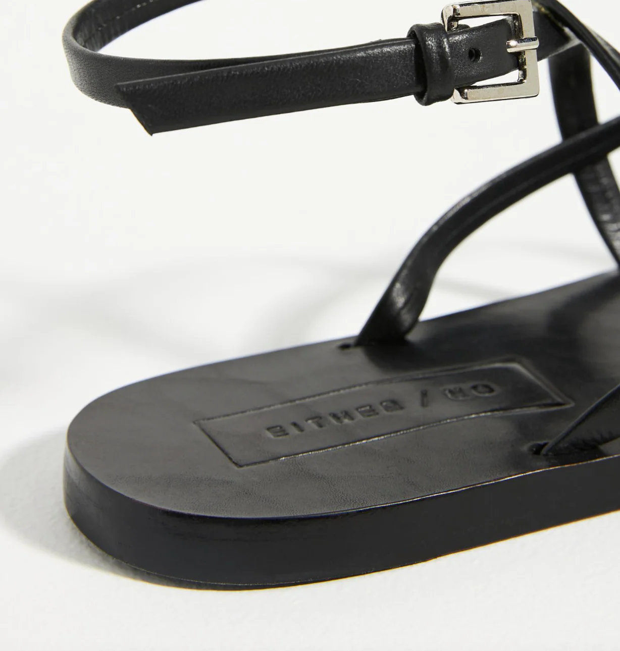 The Dress Sandal [Black] - Image 7
