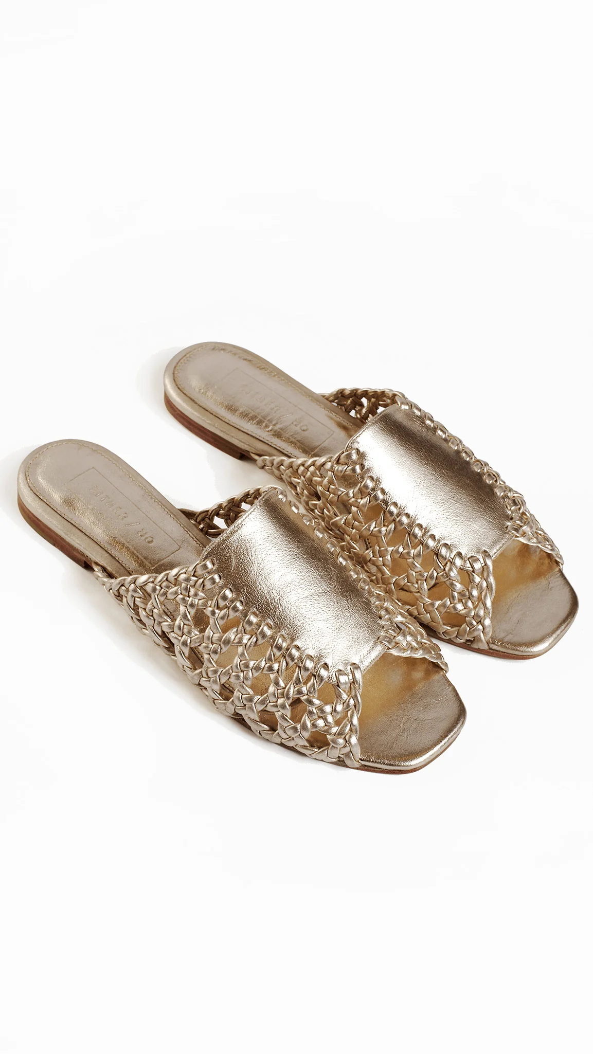 The Rattan Sandal [Metallic]
